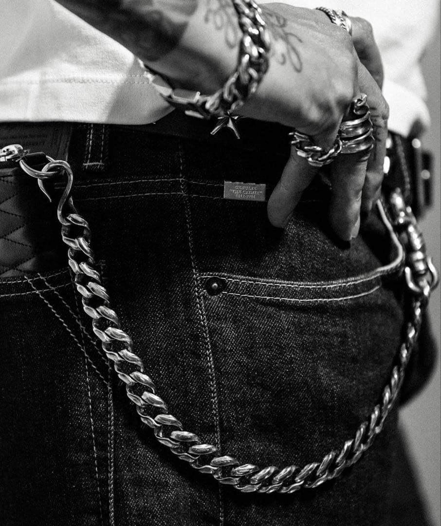 小物 CRIMIE LETTER RIBBON WALLET CHAIN MEDIUM