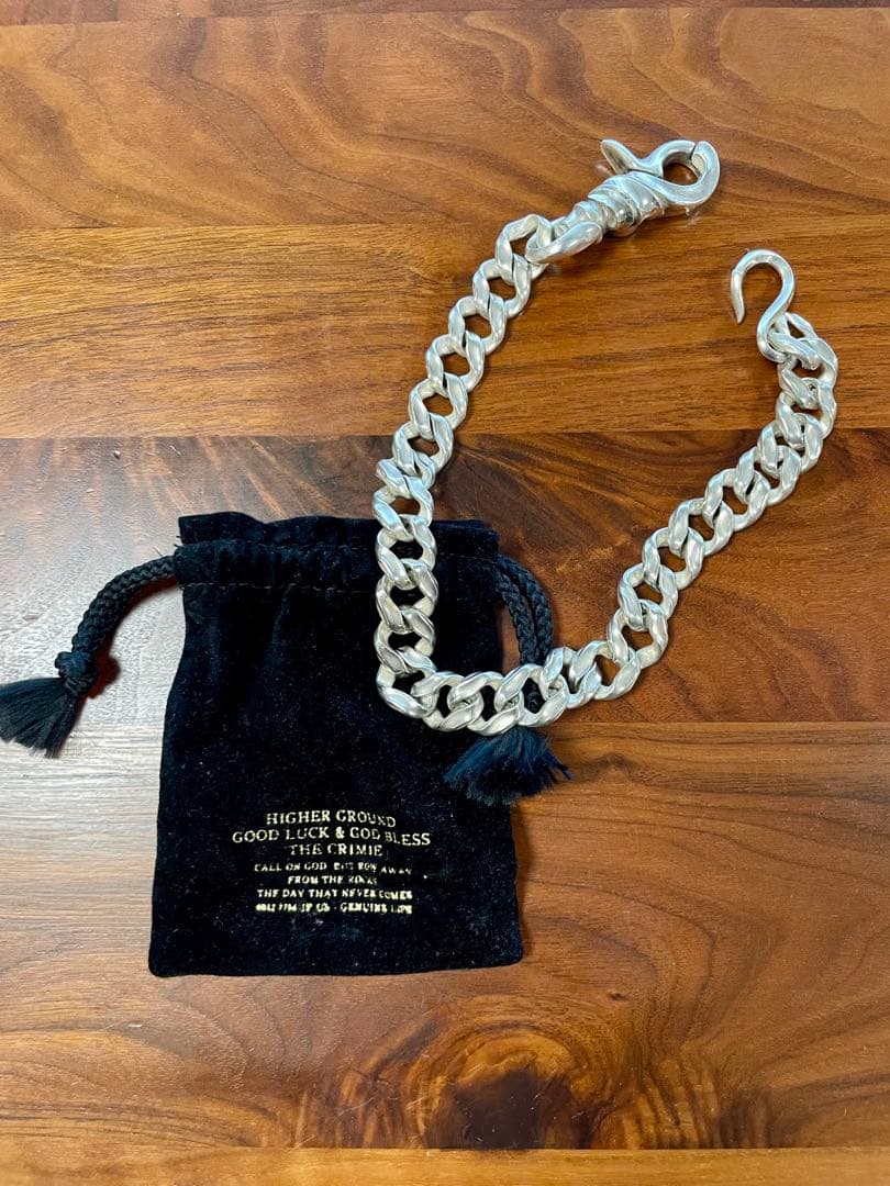 小物 CRIMIE LETTER RIBBON WALLET CHAIN MEDIUM