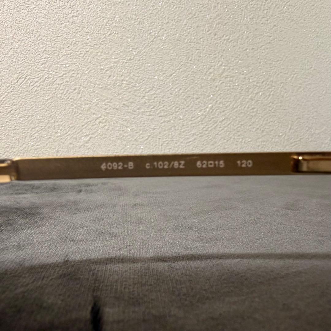 SK/11.15/30 ▶︎CHANEL サングラス　4092-B ゴールド