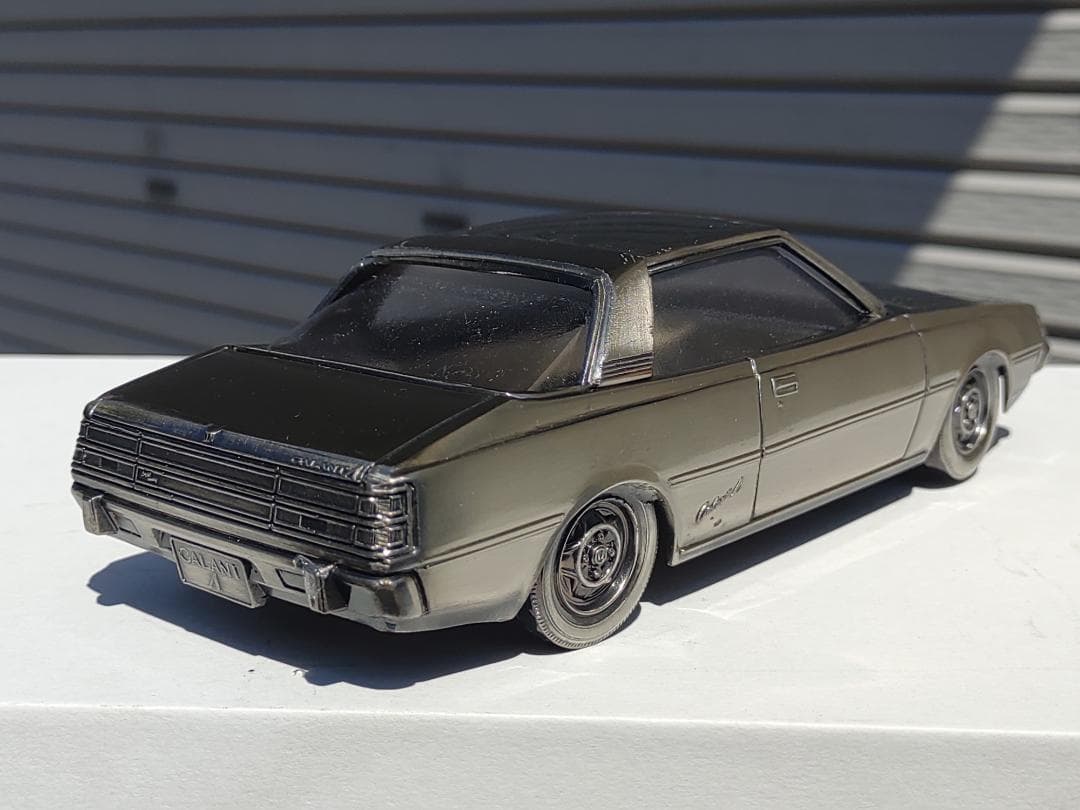 旧車 　三菱　初代 ギャラン ラムダ　シガレットケース 　金属製