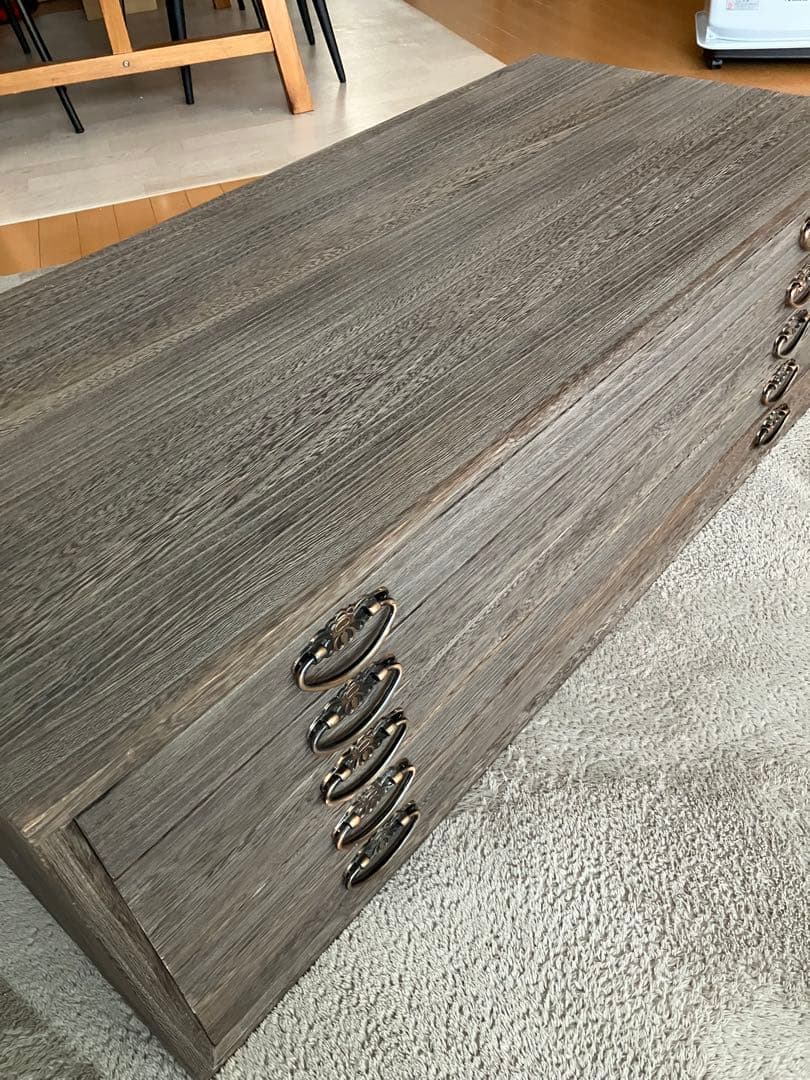 nao　和装　着物　和モダン　五段総桐無垢箪笥　未使用