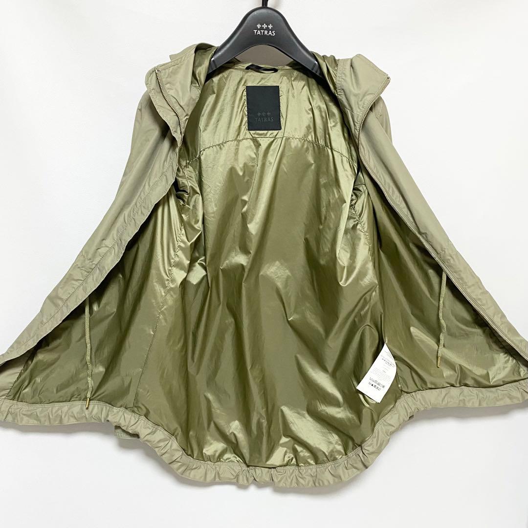 TATRAS / CRIDOLA ナイロンモッズコート カーキ 01