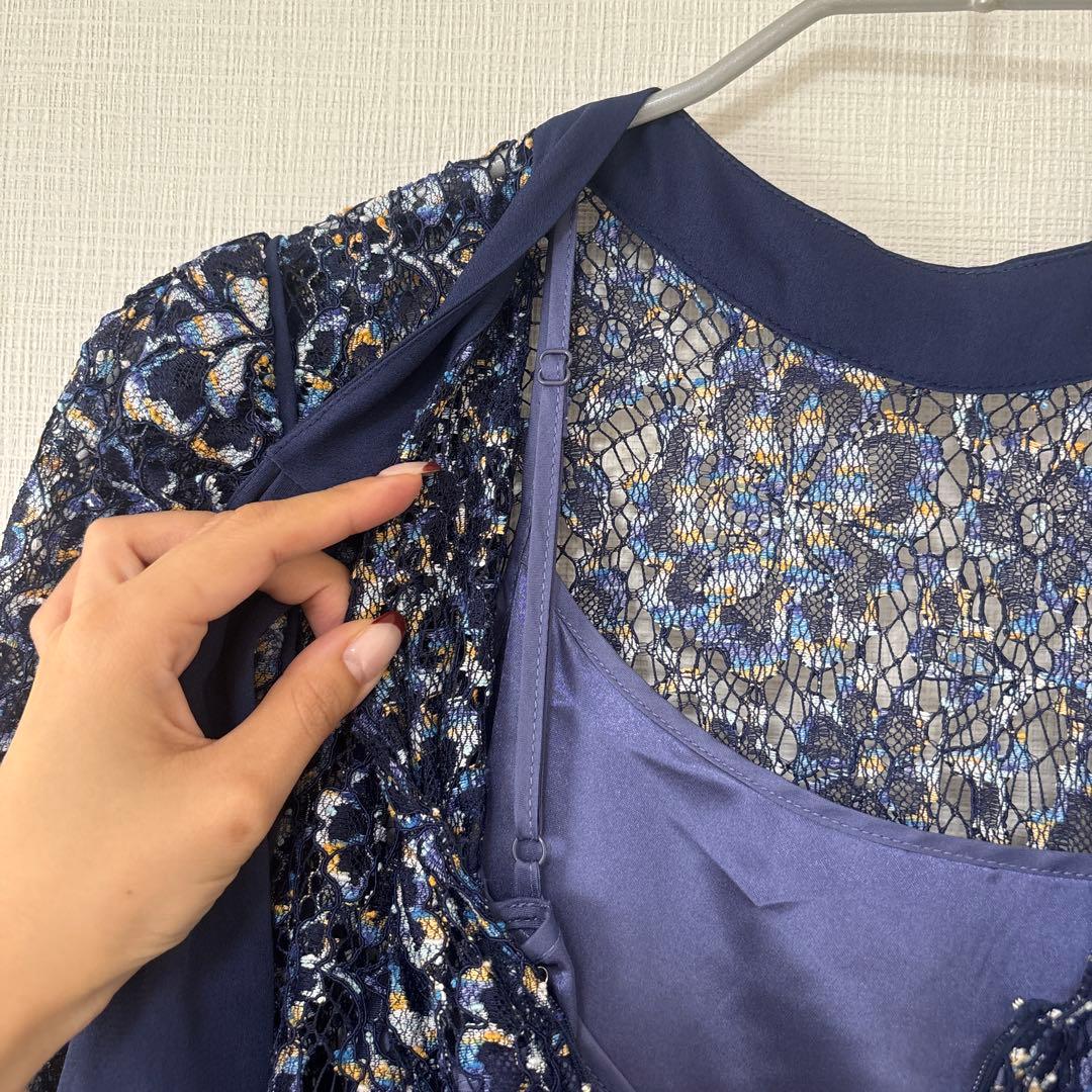 Mystrada シャンブレーレースマーメイドドレス Sサイズ