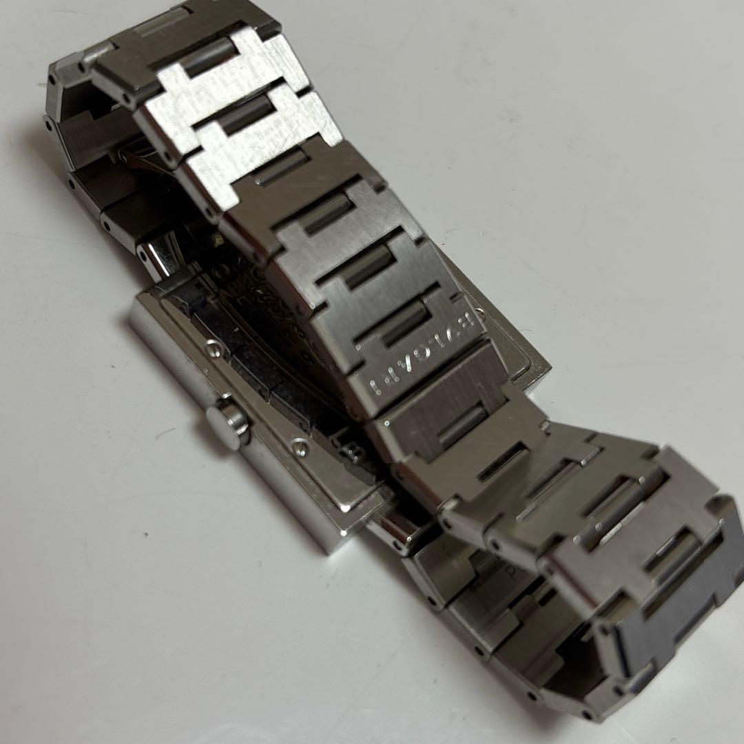 BVLGARI シルバー スクエア型 時計