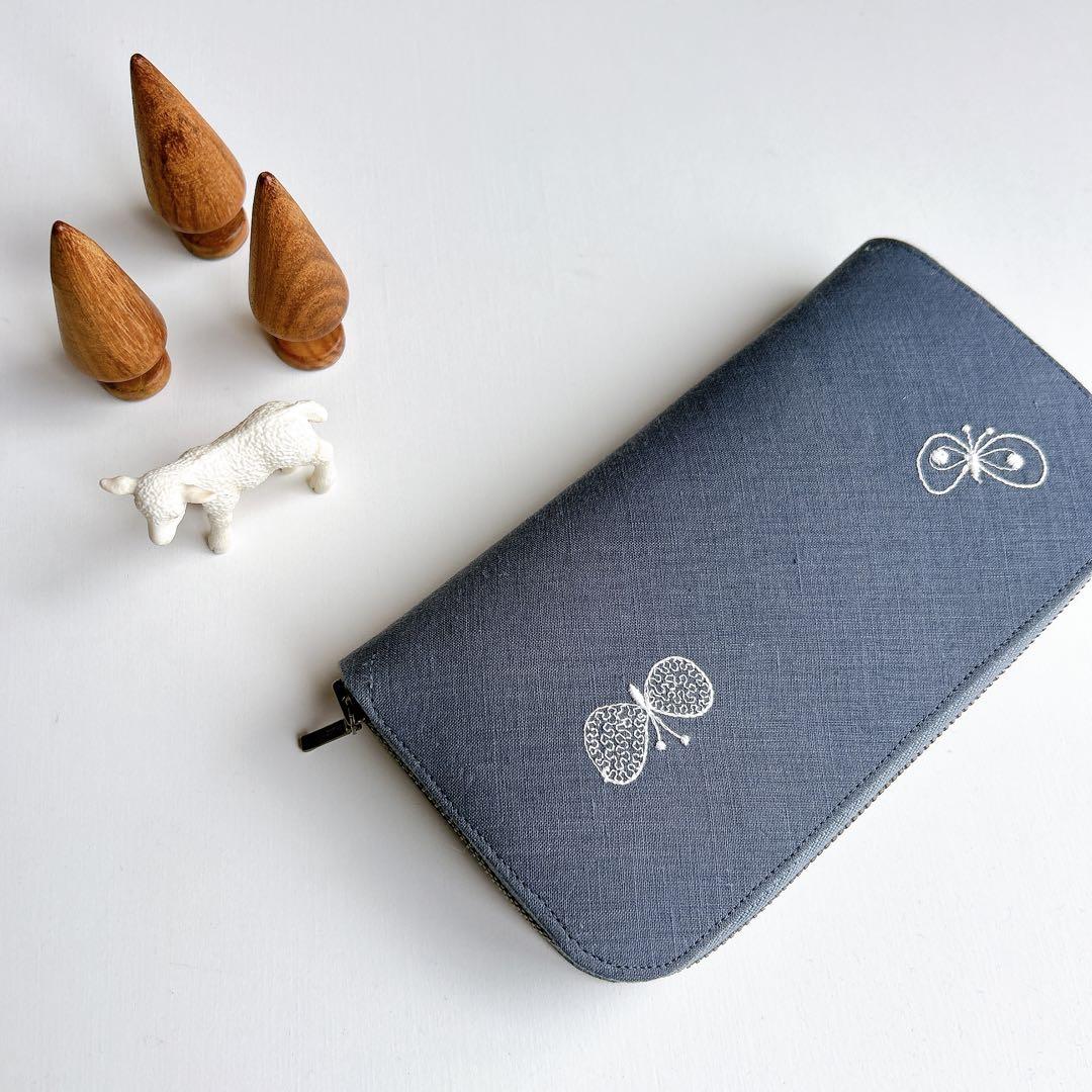 ☆専用☆ミナペルホネン☆ラウンドファスナー長財布☆ハンドメイド