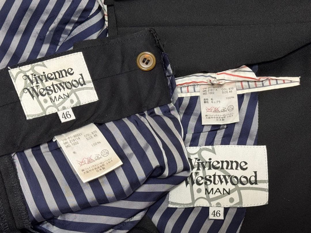 【Vivienne Westwood】美品 DL セットアップ スーツ