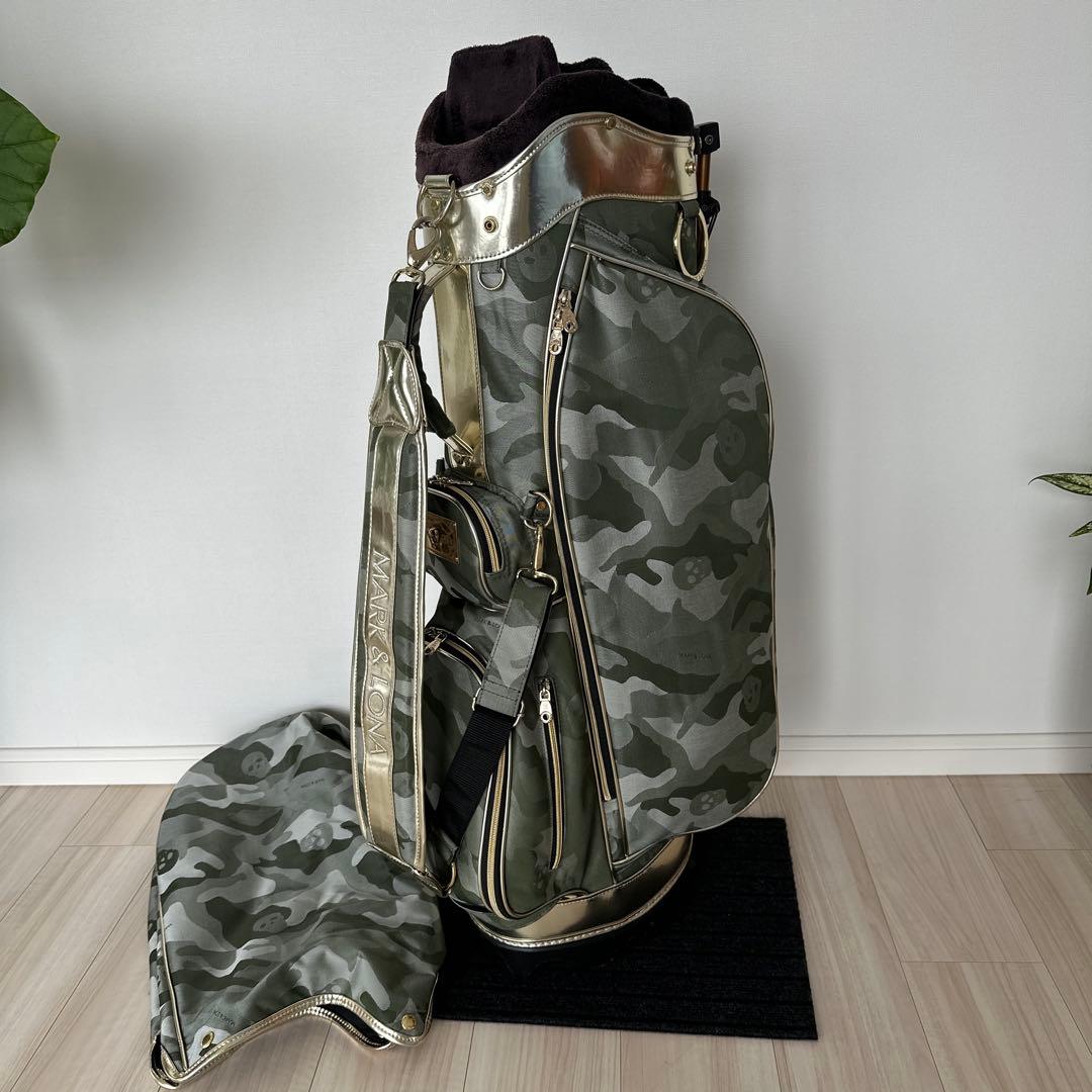 MARK&LONA迷彩 ゴルフキャディバック