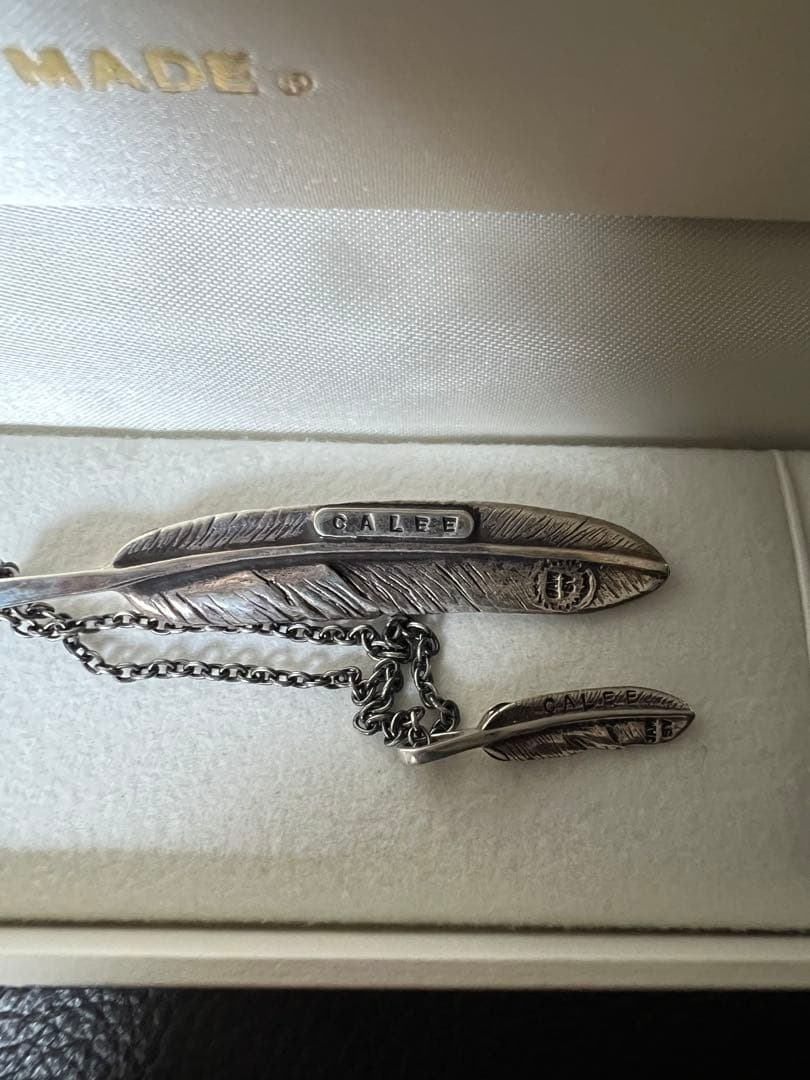 CALEE × JAM  MADE フェザー　コラボネックレス