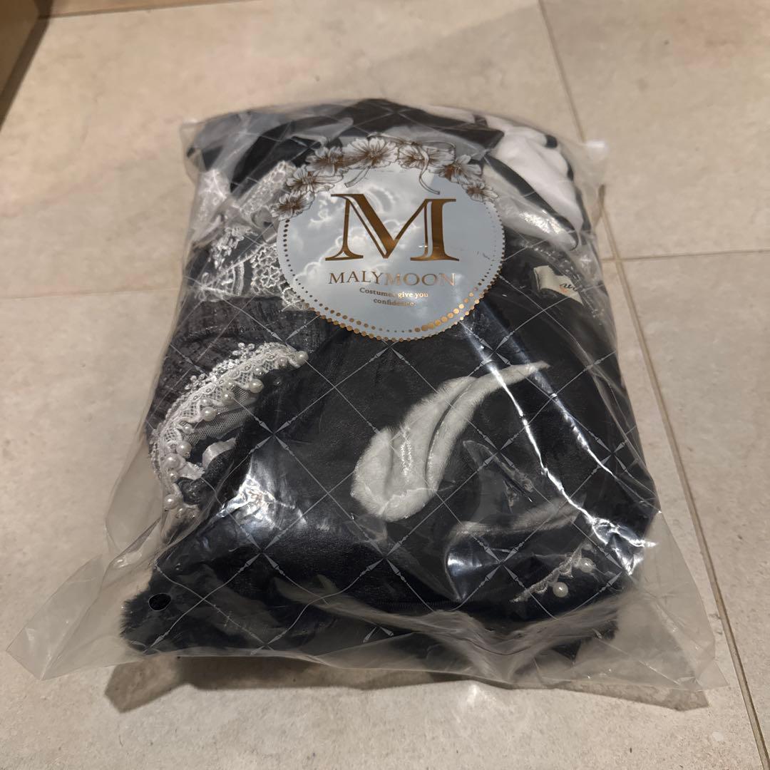 ベルチュールツイードバニー 黒 マリームーン