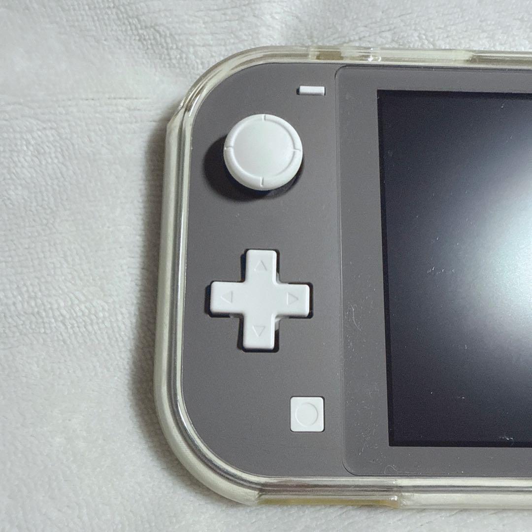 美品 Nintendo Switch Lite グレー 純正充電器 ケース付き
