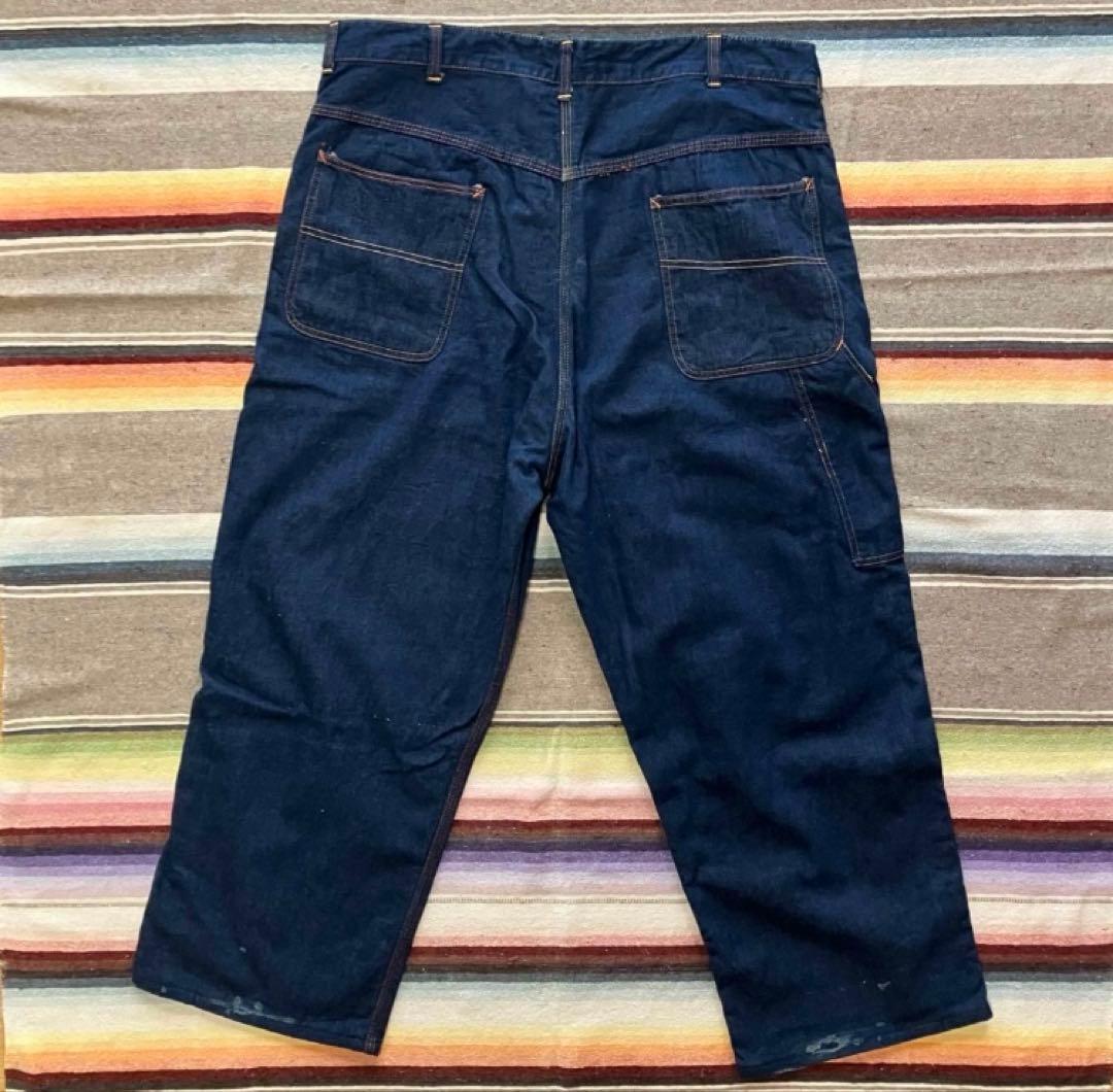 D*E様 PIONEER デニムペインターパンツ裏地付き ビンテージ50s 60