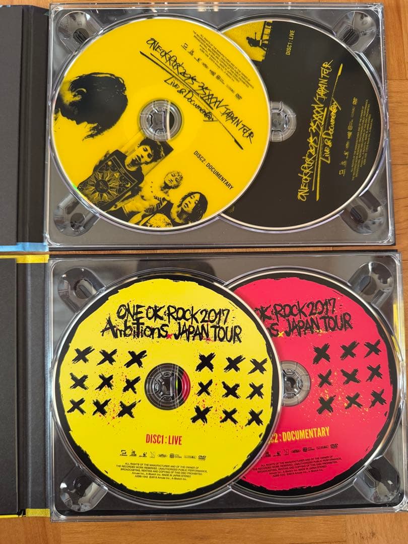 ONE OK ROCK DVD セット