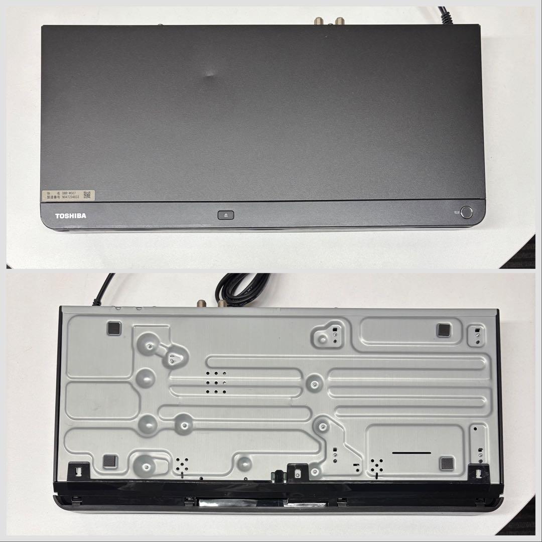 【完動・付属品フルセット】 東芝W録BDレコーダー DBR-W507 1TB換装