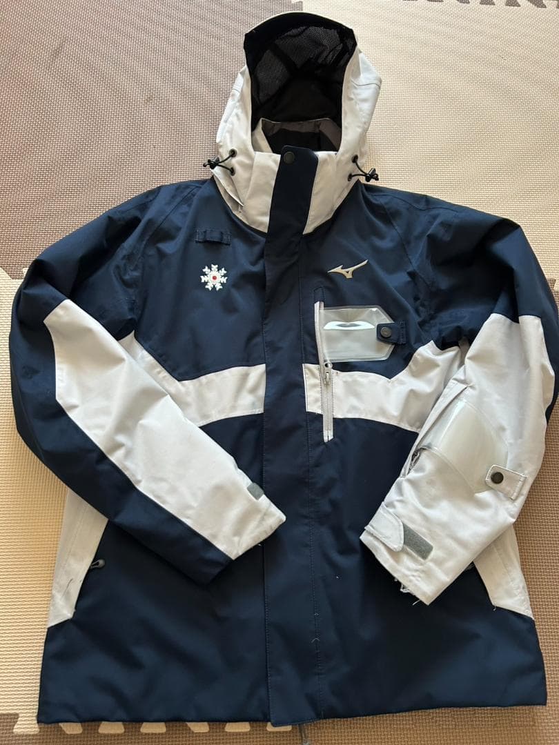 ☆☆Mizuno スキーウェア 上下　ネイビー/グレー☆☆