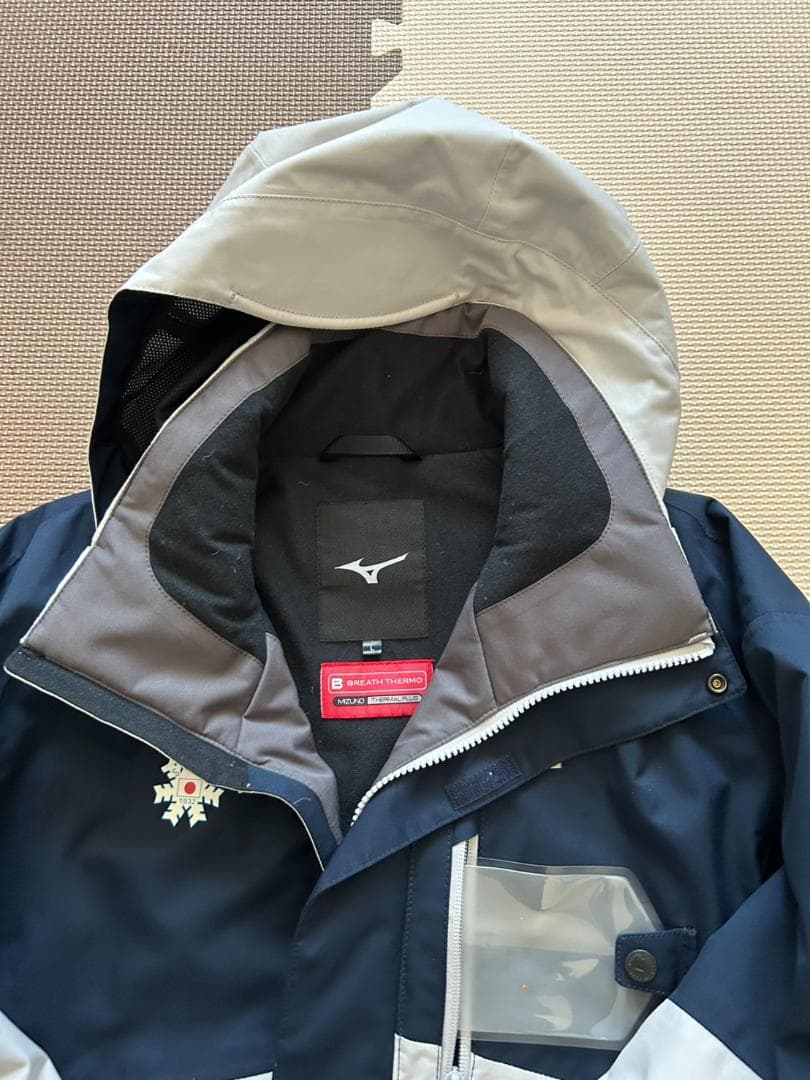 ☆☆Mizuno スキーウェア 上下　ネイビー/グレー☆☆