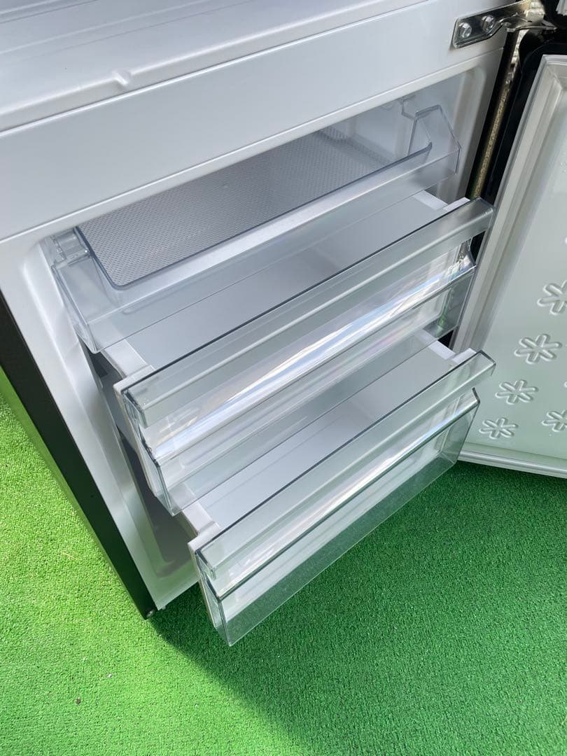 811 ハイアール 148L おしゃれブラック2ドア冷蔵庫 一人暮らし 単身