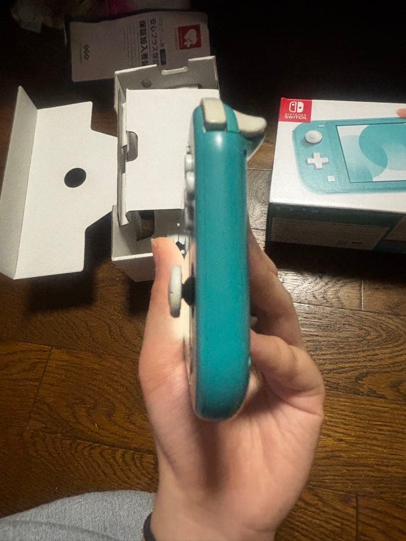 Nintendo Switch Liteターコイズブルー動作確認済み箱あり