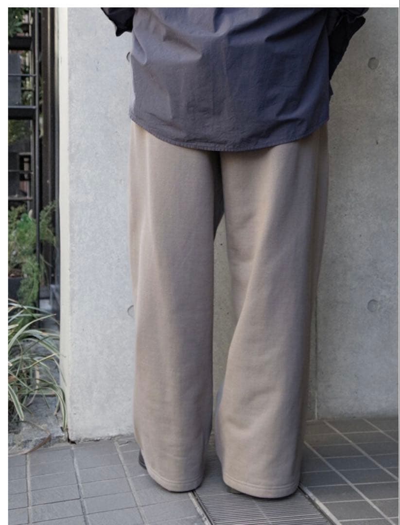 パンツ 26SS ancellm 2TUCK SWEAT PANTS