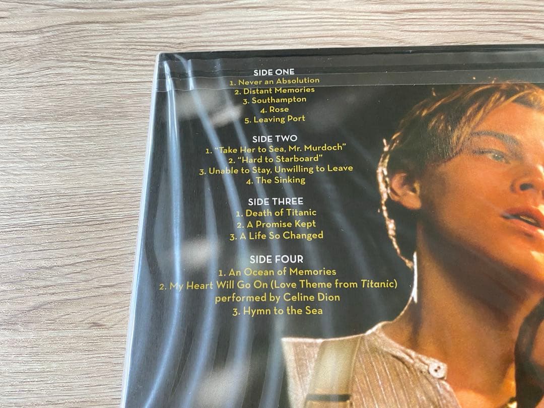 新品限定盤レコードLP タイタニック　celine dion TITANIC