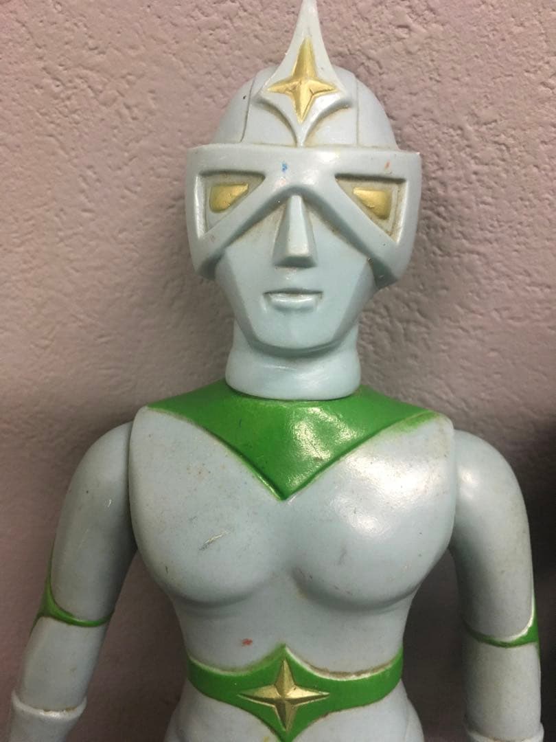 ミラーマンソフビ　ブルマァク　パイロット版　2体セットおまけ付き