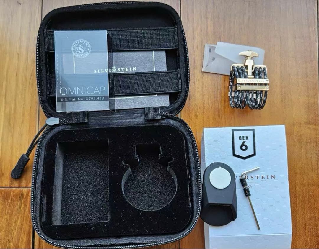 シルバーステイン　リガチャー　第6世代のヘキサのローズゴールド テナー用