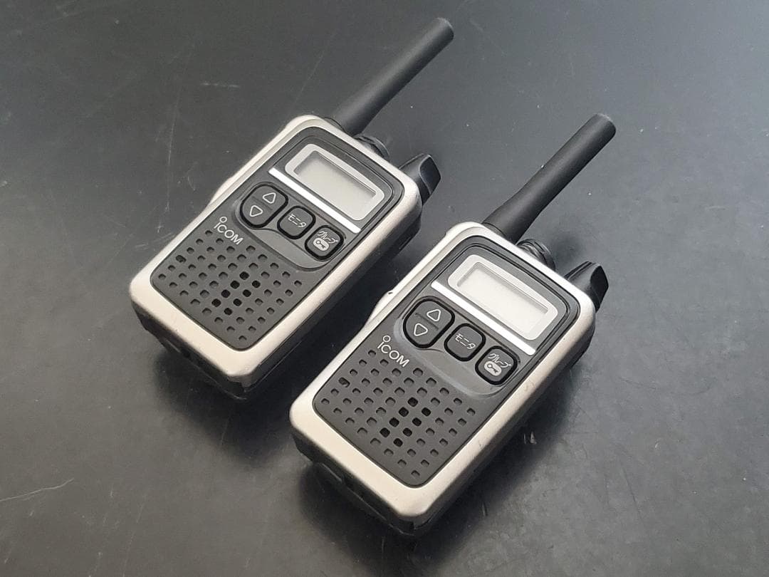 ICOM トランシーバー IC-4300 シルバー 2台 無線機 5