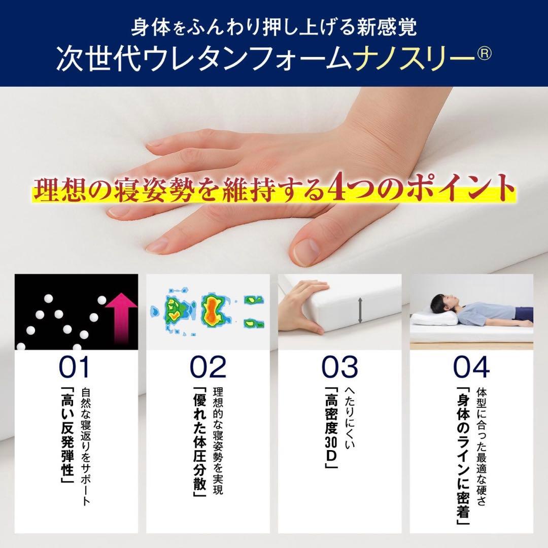 美品 モットン シングルサイズ マットレス レギュラー 170N