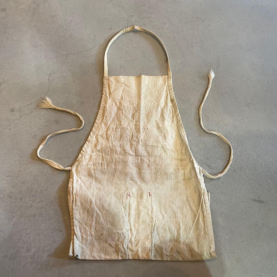 50s〜　ワークエプロン　ビンテージ　apron vintage