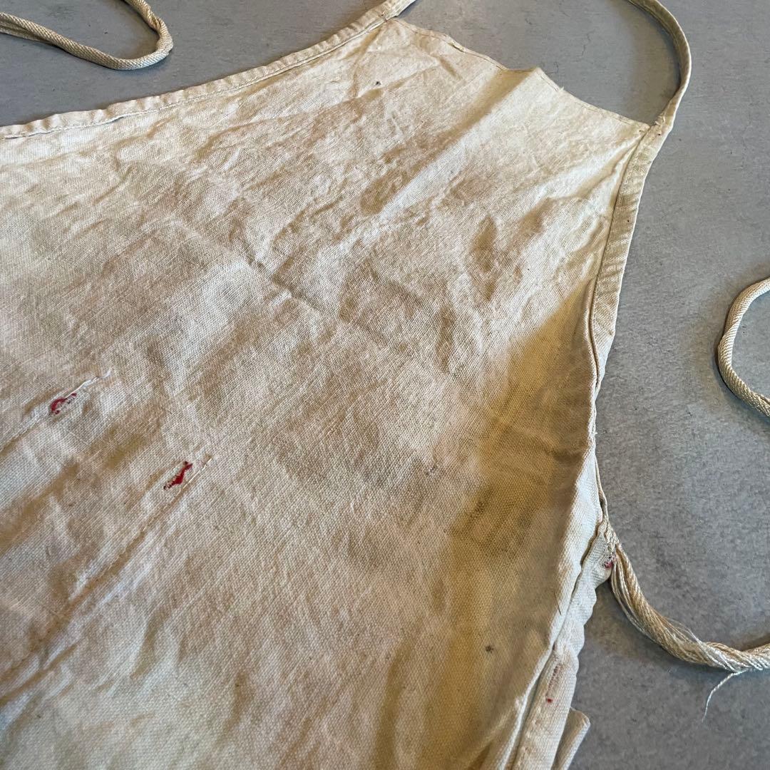 50s〜　ワークエプロン　ビンテージ　apron vintage