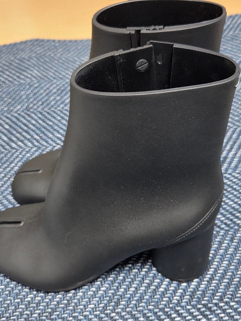 kanta　マルジェラ　タビ　ブーツ 黒　ラバー　サイズ38