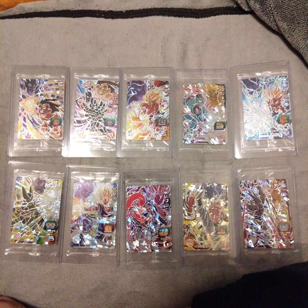 スーパードラゴンボールヒーローズカード10枚セット