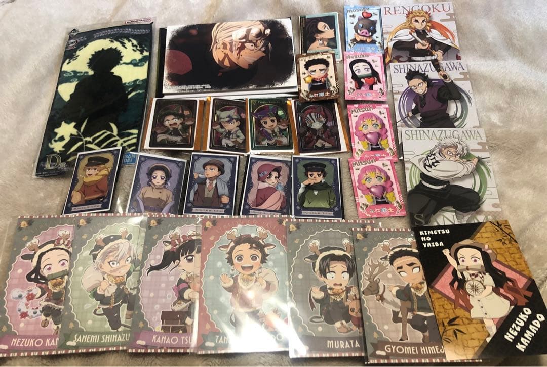 鬼滅の刃 チェキ風ブロマイド クリカ ポストカード まとめ売り