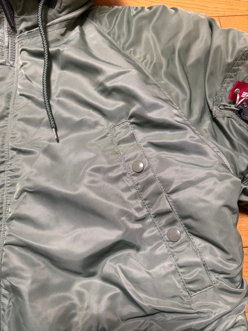 アルファインダストリーズ フライトジャケット N-3B カーキ ファー 50周年