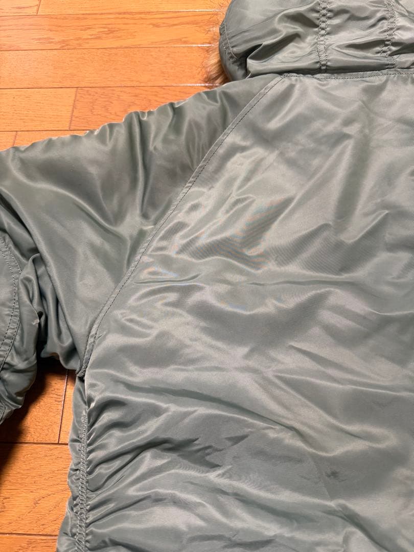 アルファインダストリーズ フライトジャケット N-3B カーキ ファー 50周年