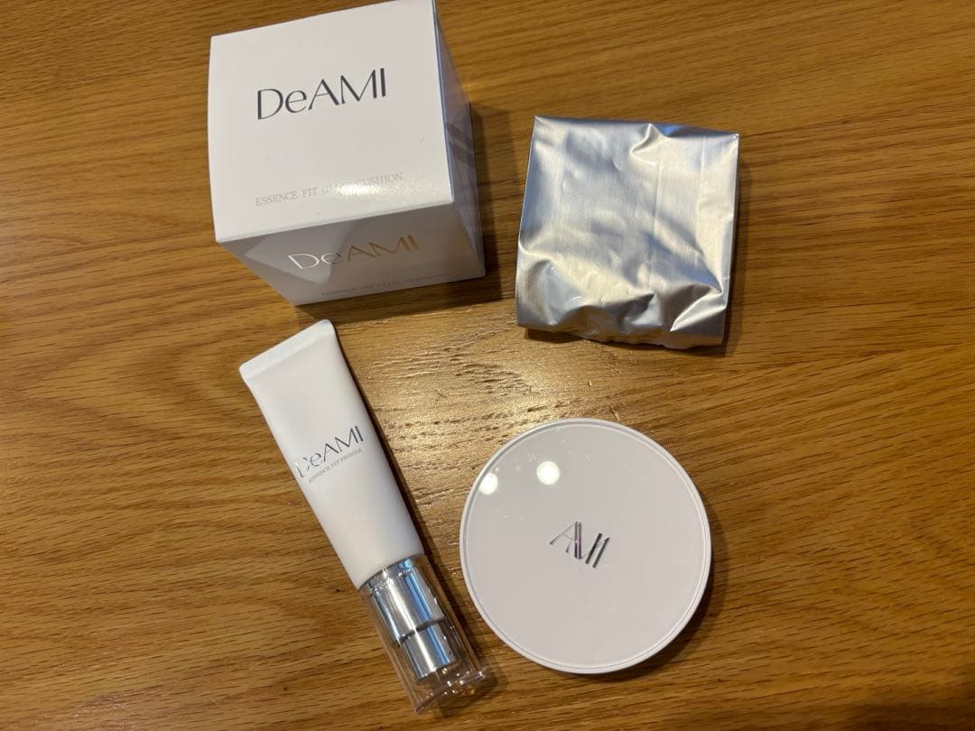 DeAMi ベースメイクセット（クッションファンデーション、 下地）ディアミー