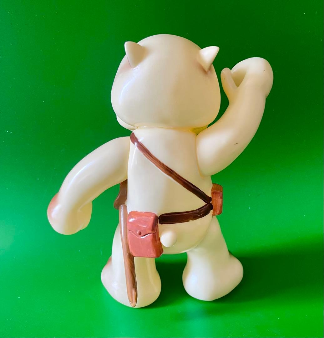 【珍品】当時物　マルザン　のらくろ ブル連隊長 ソフビ　1969年　田川水泡