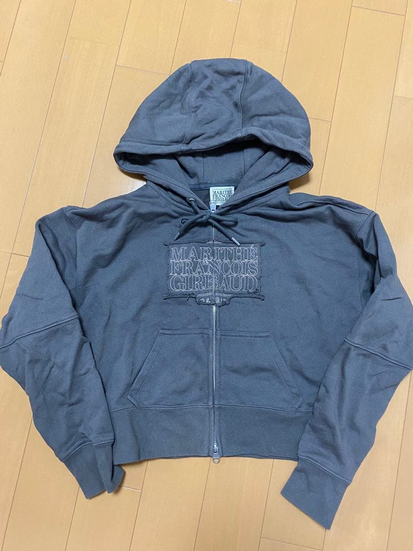 トップス Marithe + Francois Girbaud gipup hoodie