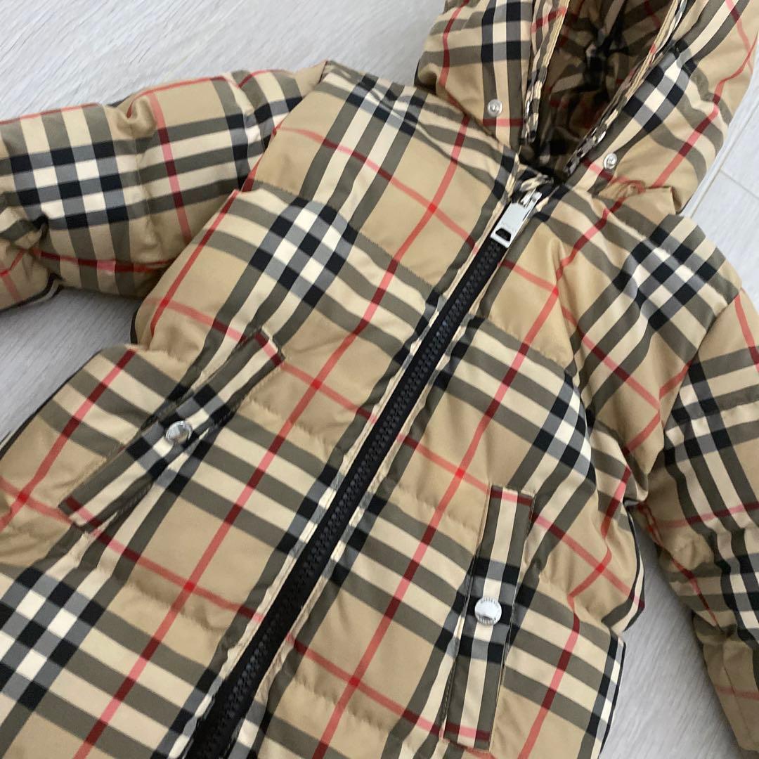 正規美品！Burberryバーバリーチェック新生児赤ちゃんボディースーツセット