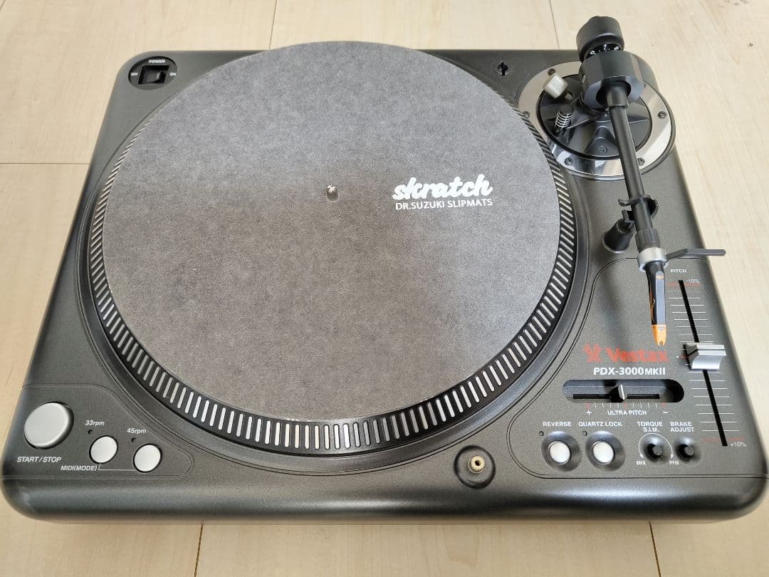【Vestax】PDX-3000mk2DJターンテーブル★超美品!!★動作確認済
