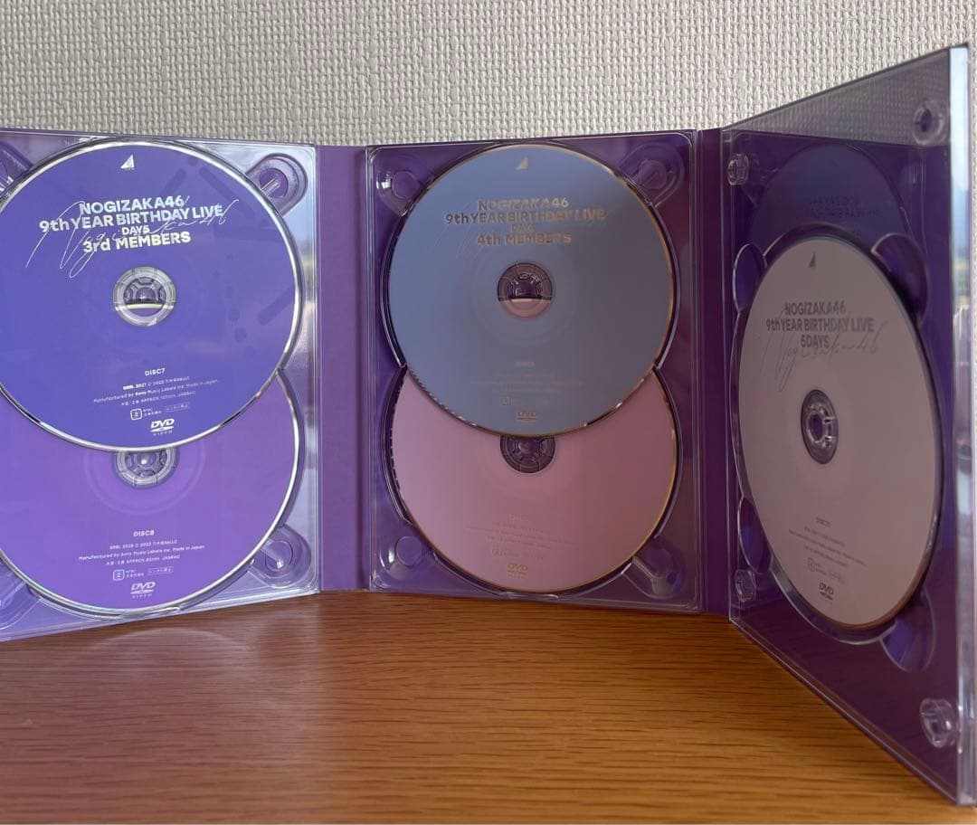 乃木坂46 8th9th バースデーライブ　2組セット