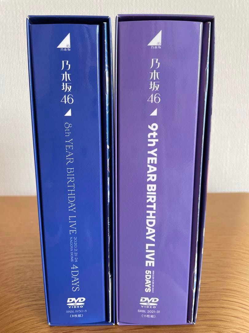 乃木坂46 8th9th バースデーライブ　2組セット