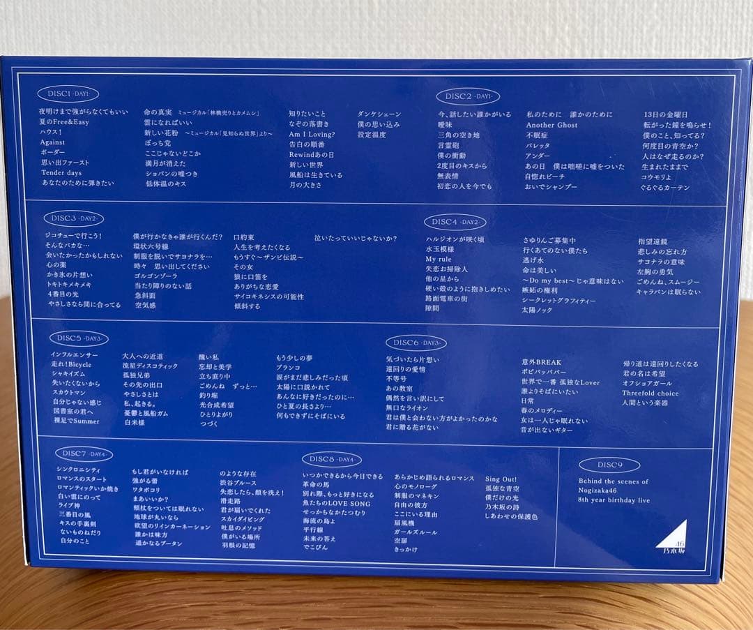 乃木坂46 8th9th バースデーライブ　2組セット