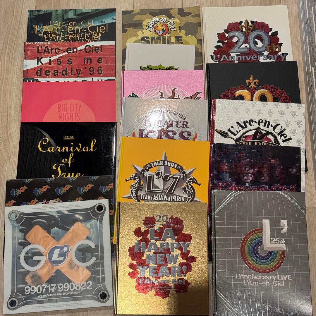 ラルク L'Arc〜en〜Ciel パンフレット17冊