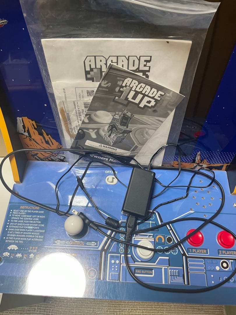 希少　ARCADE1UP スペースインベーダー 40周年記念モデル　美品