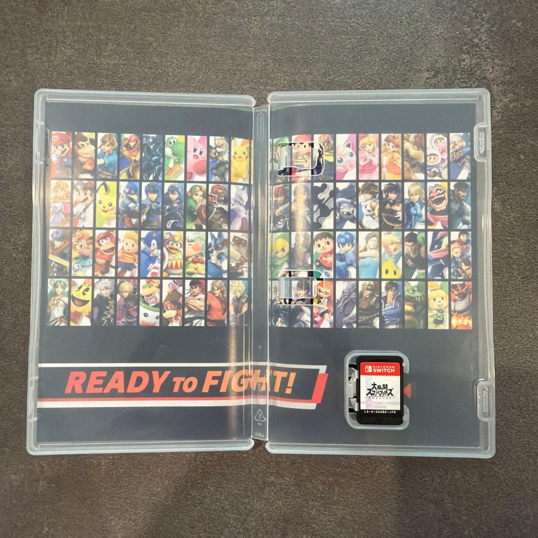 ①Switchケース②スーパーマリオパーティ③大乱闘スマブラSPECIAL