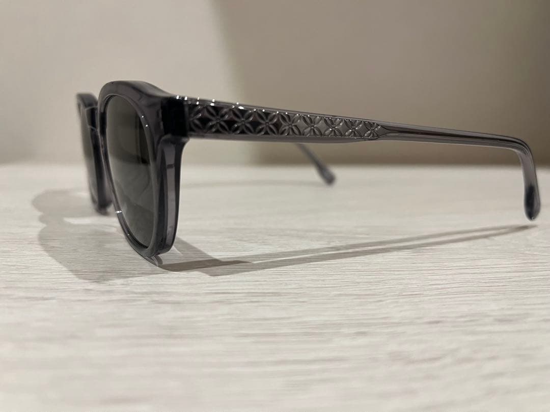 Own 亜州眼鏡 #06 グレー スクエア型 サングラス セフティー