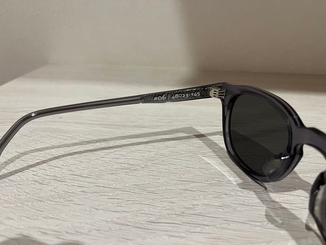 Own 亜州眼鏡 #06 グレー スクエア型 サングラス セフティー