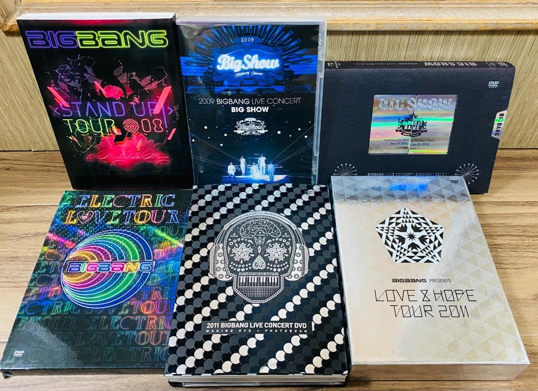 BIGBANG ライブ DVD ブルーレイ 16枚 まとめ売りセット 初回盤