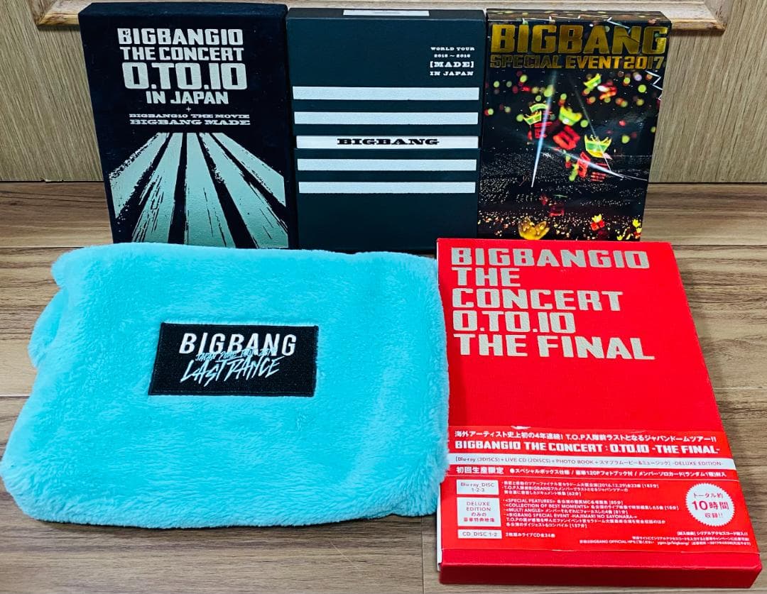 BIGBANG ライブ DVD ブルーレイ 16枚 まとめ売りセット 初回盤