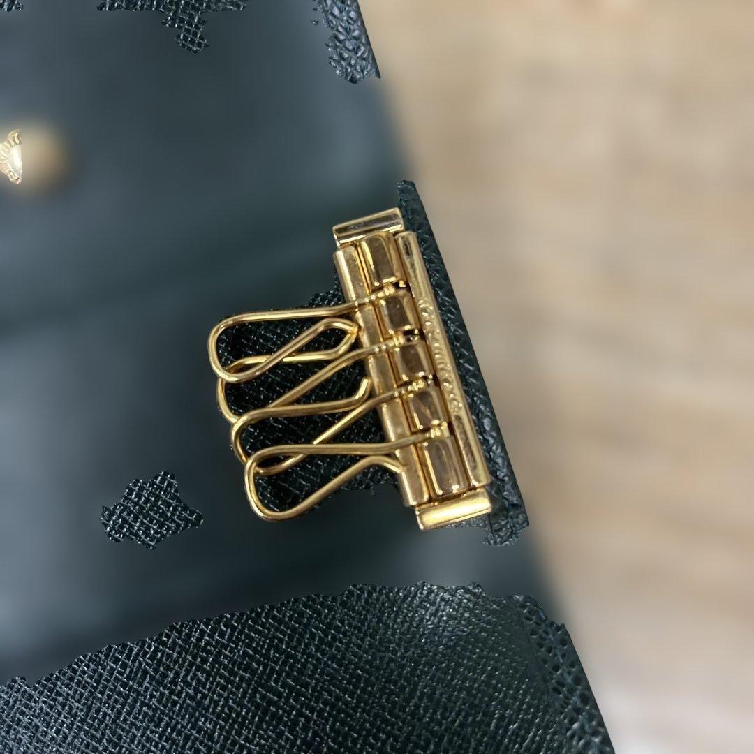 m*♡様 ルイヴィトン タイガ ミュルティクレ 4連 キーケース エピセア 緑